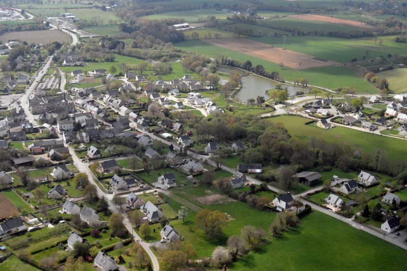 Une série de prises de vue aérienne du territore de la communauté de communes de Questembert permet de mieux comprendre les particularités