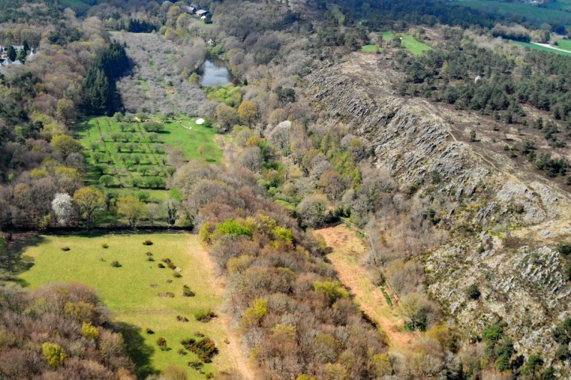 Une série de prises de vue aérienne du territore de la communauté de communes de Questembert permet de mieux comprendre les particularités 