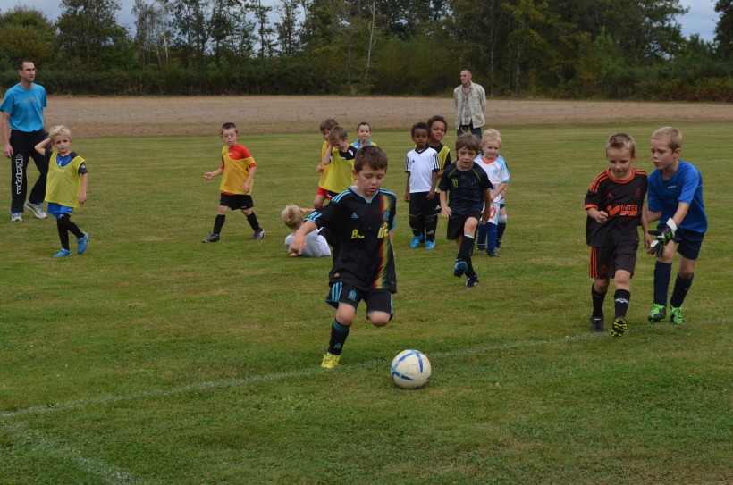 Dans les coulisses de l'école de foot