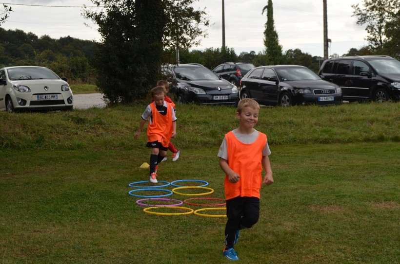 Dans les coulisses de l'école de foot