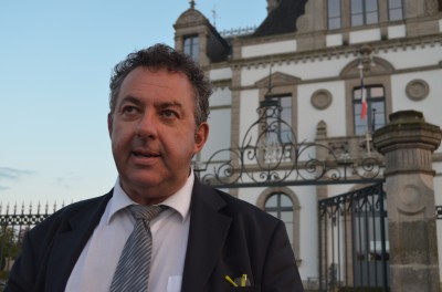 Patrick Le Diffon, maire de Ploermel