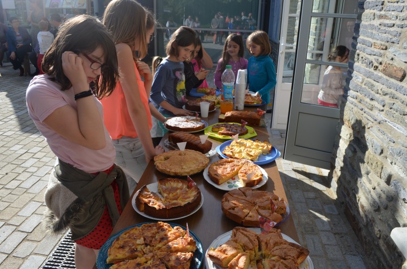 Après l'examen du jury, l'heure du goûter...