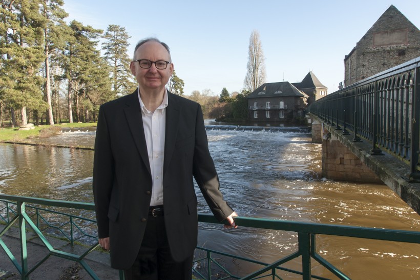 Bruno Gicquello, maire de Malestroit