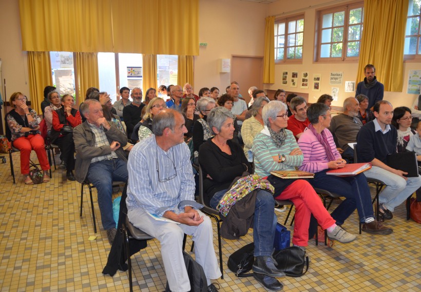 Les membres de Polen lors de leur assemblée générale