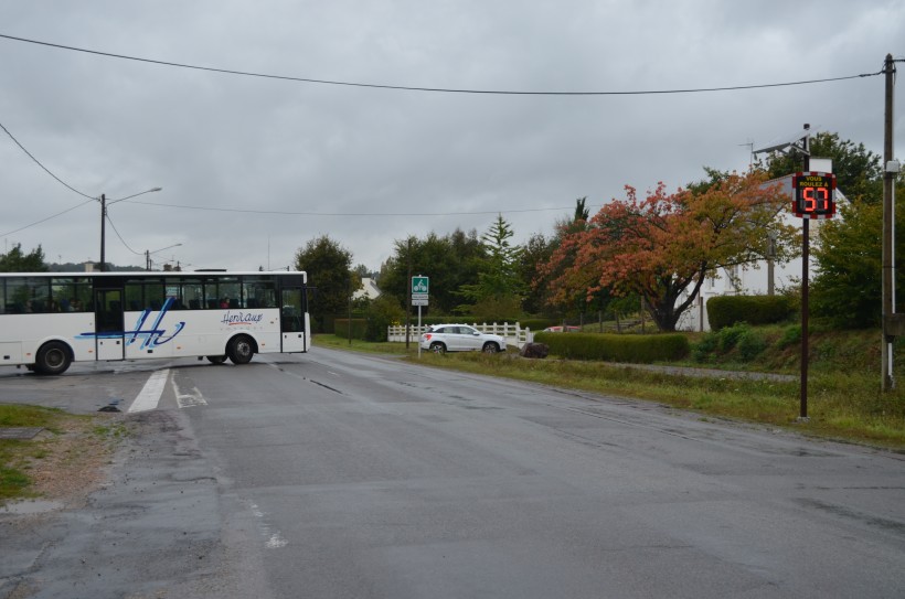 Les capteurs de vitesse se mettent trop souvent au rouge à Malestroit