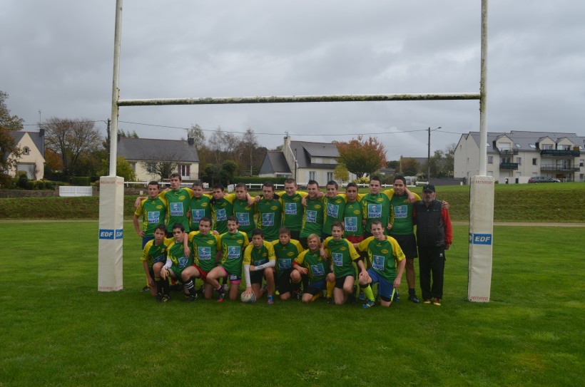 L'équipe cadets de l'Entente Morbihan est