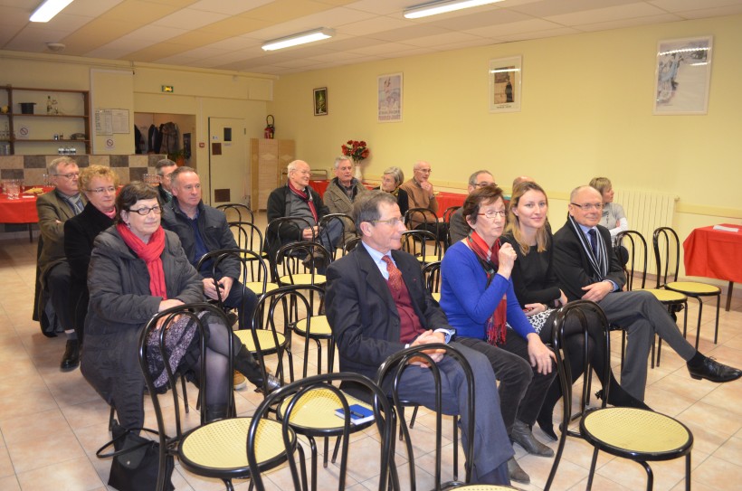 Michel Burban, au premier rang sera le mandataire du binôme