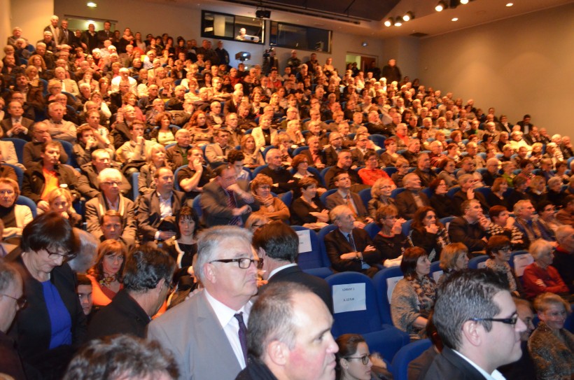 une salle pleine à craquer