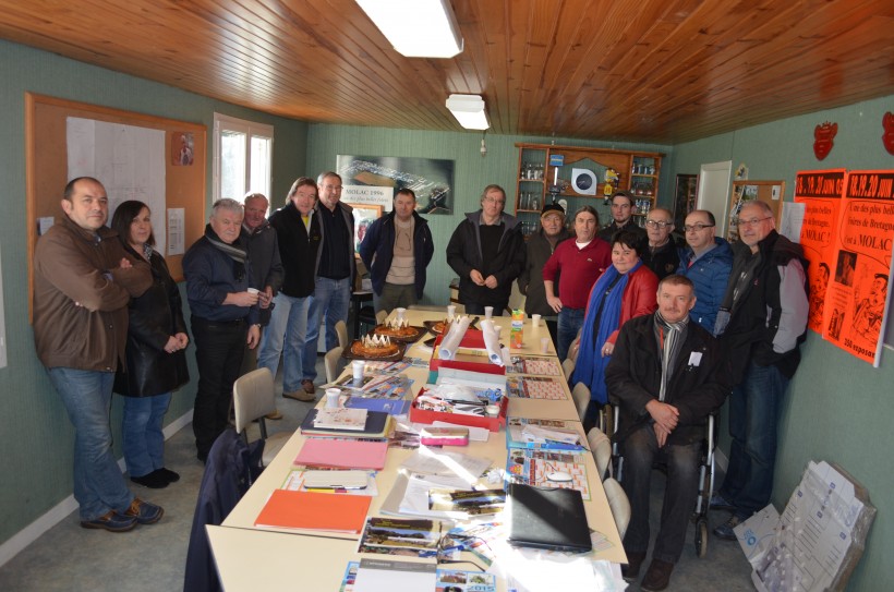 Petite pause gourmande pour le comité des fêtes