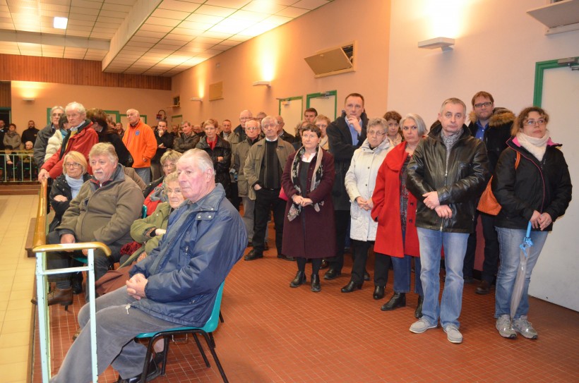 Beaucoup d'habitants ont répondu à l'invitation de la mairie