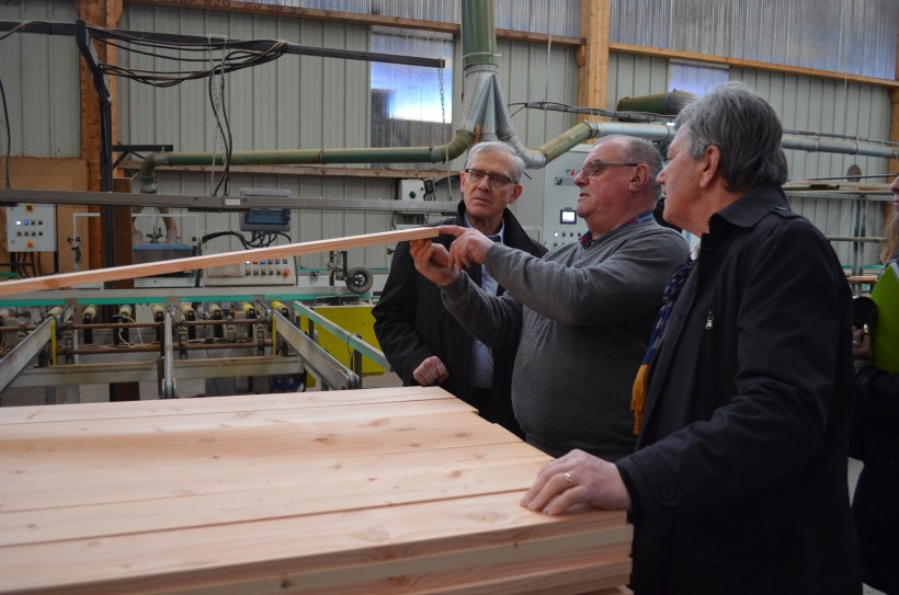 De gauche à droite Alain Launay, Claude Jouen et Jean-Claude Riallin