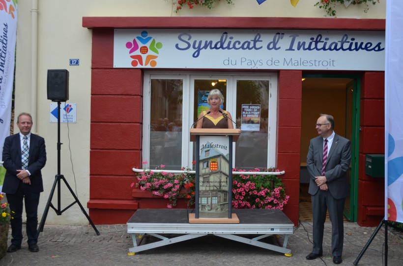 Le syndicat d'initiativeS avait été inauguré en grandes pompes. Il change de nom