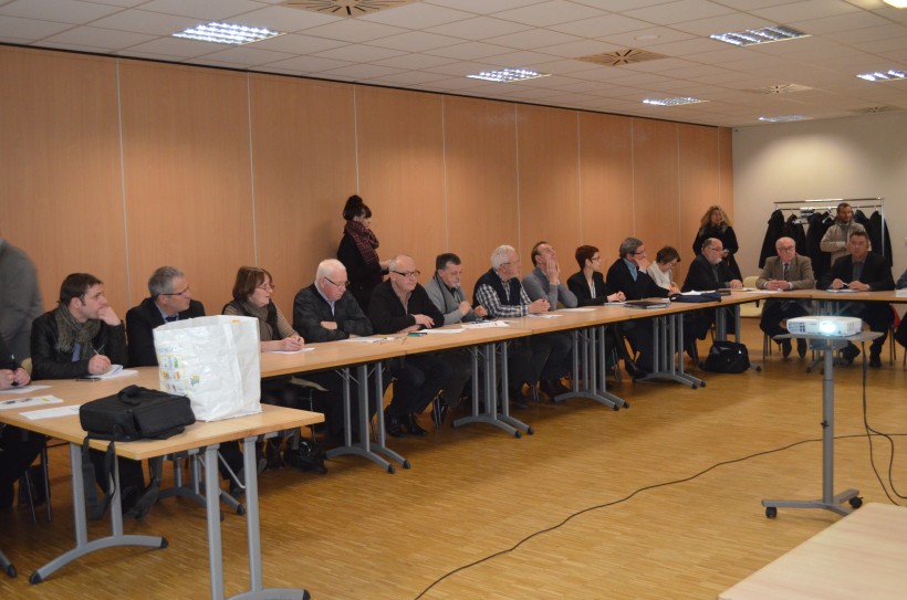 Les élus de toute la région étaient présents