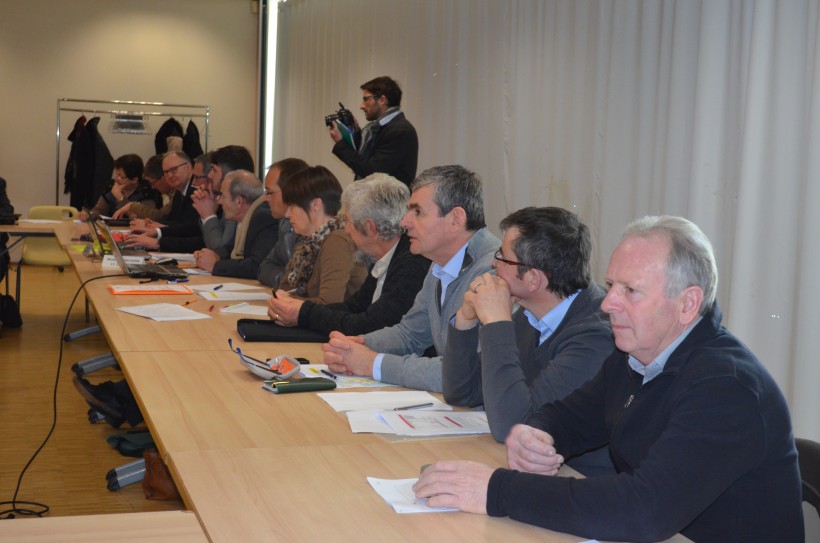 Les élus de toute la région étaient présents