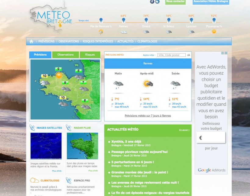 météo bretagne