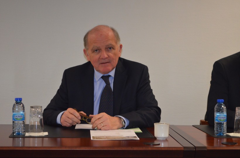 François Goulard, actuel président du conseil départemental du Morbihan