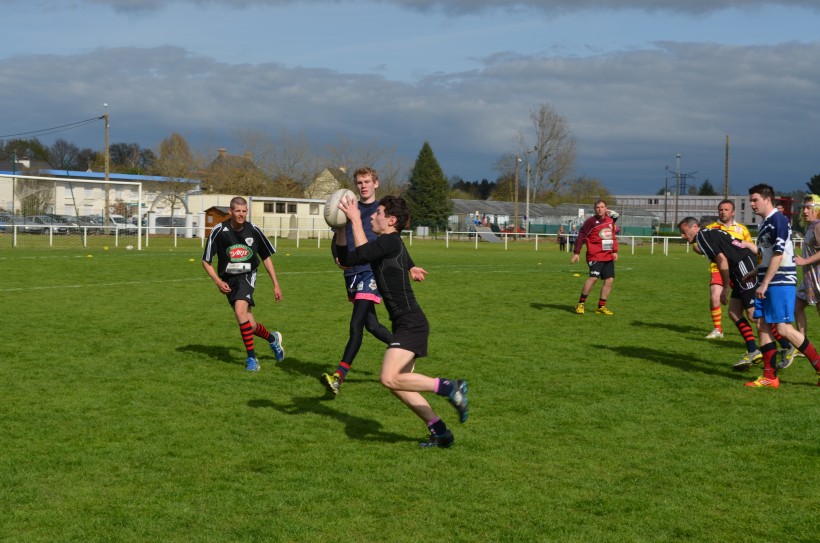 On a quand même joué au ballon ovale