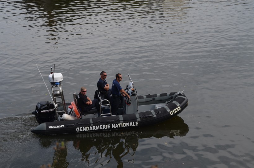 Les gendrames en patrouille