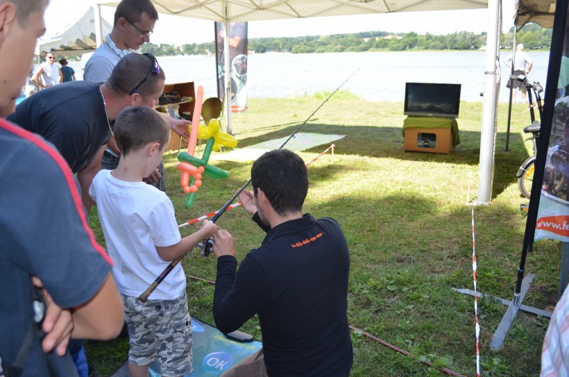 un simulateur de pêche