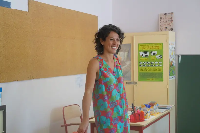 Hélène Divet-Legras, nouvelle enseignante en CP