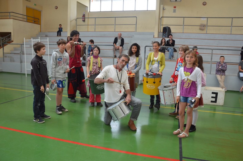 Pon zap Bautacaba, percussion brésilienne de 8 à 13 ans