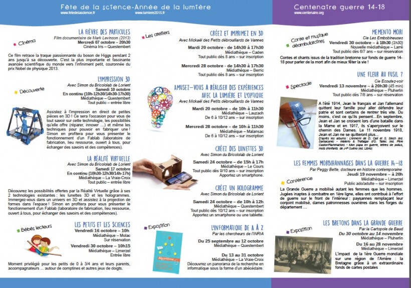 médiathèque programme