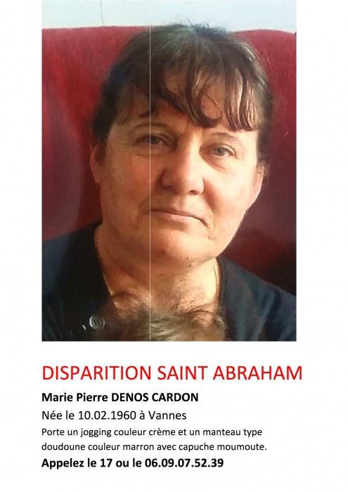 DISPARITION SAINT ABRAHAM