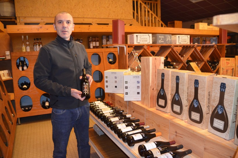 Nicolas Le Brun a repris la Forge aux vins de Malestroit