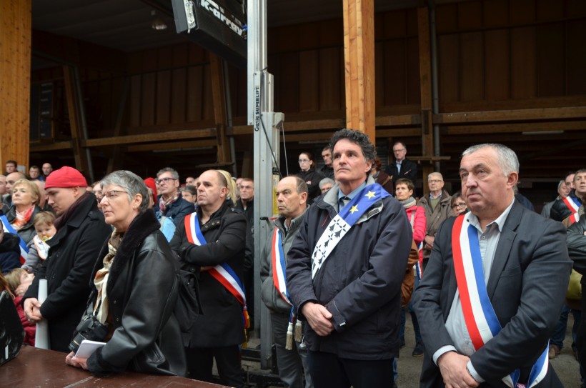 Paul Molac, député et conseiller régional était également dans l'assiatnec