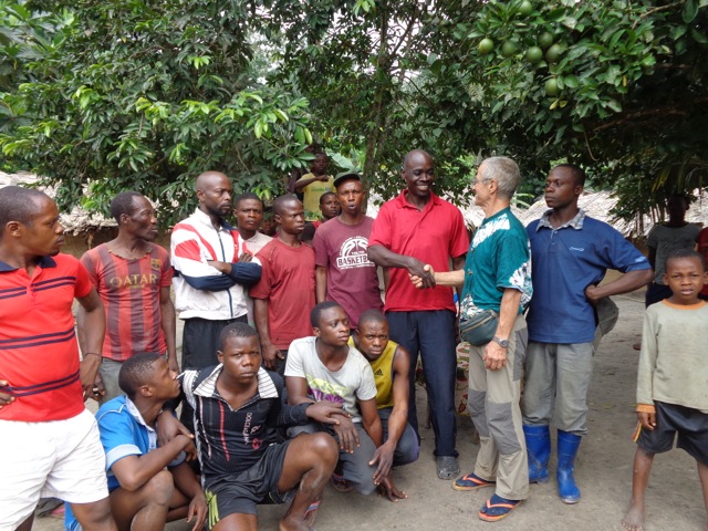 Mwinyi Pene Ngongo (photo 1) a aussi passé les épreuves "pour montrer l'exemple, encourager les autres"