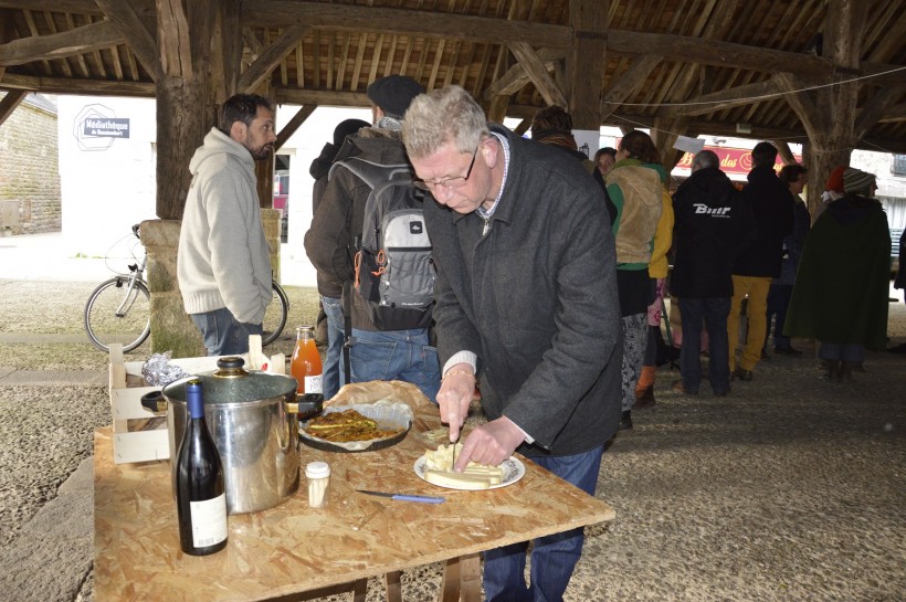 Le casse-croute etait bien present