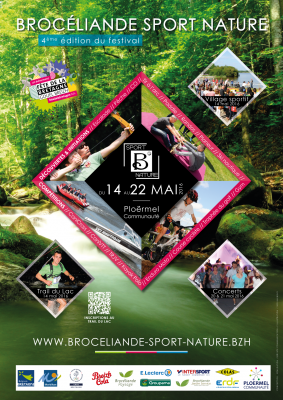 Affiche BrocÇliande Sport Nature 2016