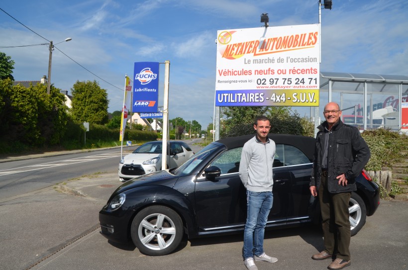 Alexandre Berthelot (à gauche) et Yves Métayer