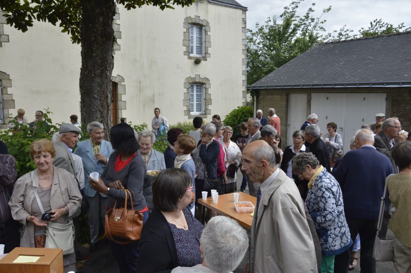 beaucoup de monde pour son jubile