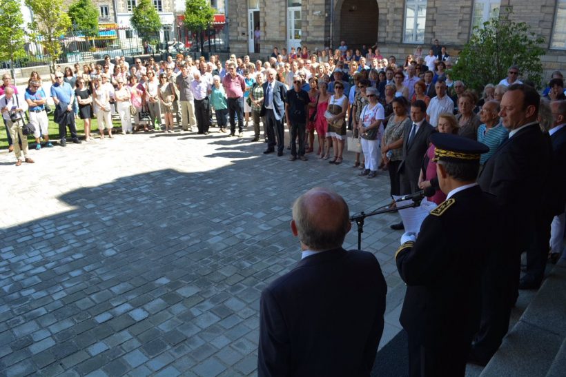 A la préfecture de Vannes (photo prefecture de Vannes)