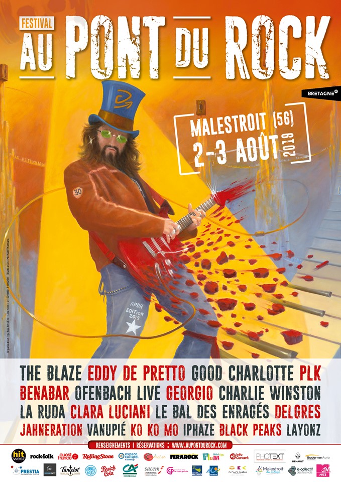 Malestroit Pont du Rock  voici l affiche du festival 2022 