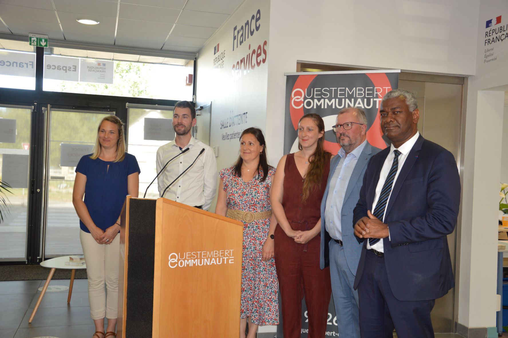 Questembert. Le Préfet inaugure l’espace France Services Les Infos du