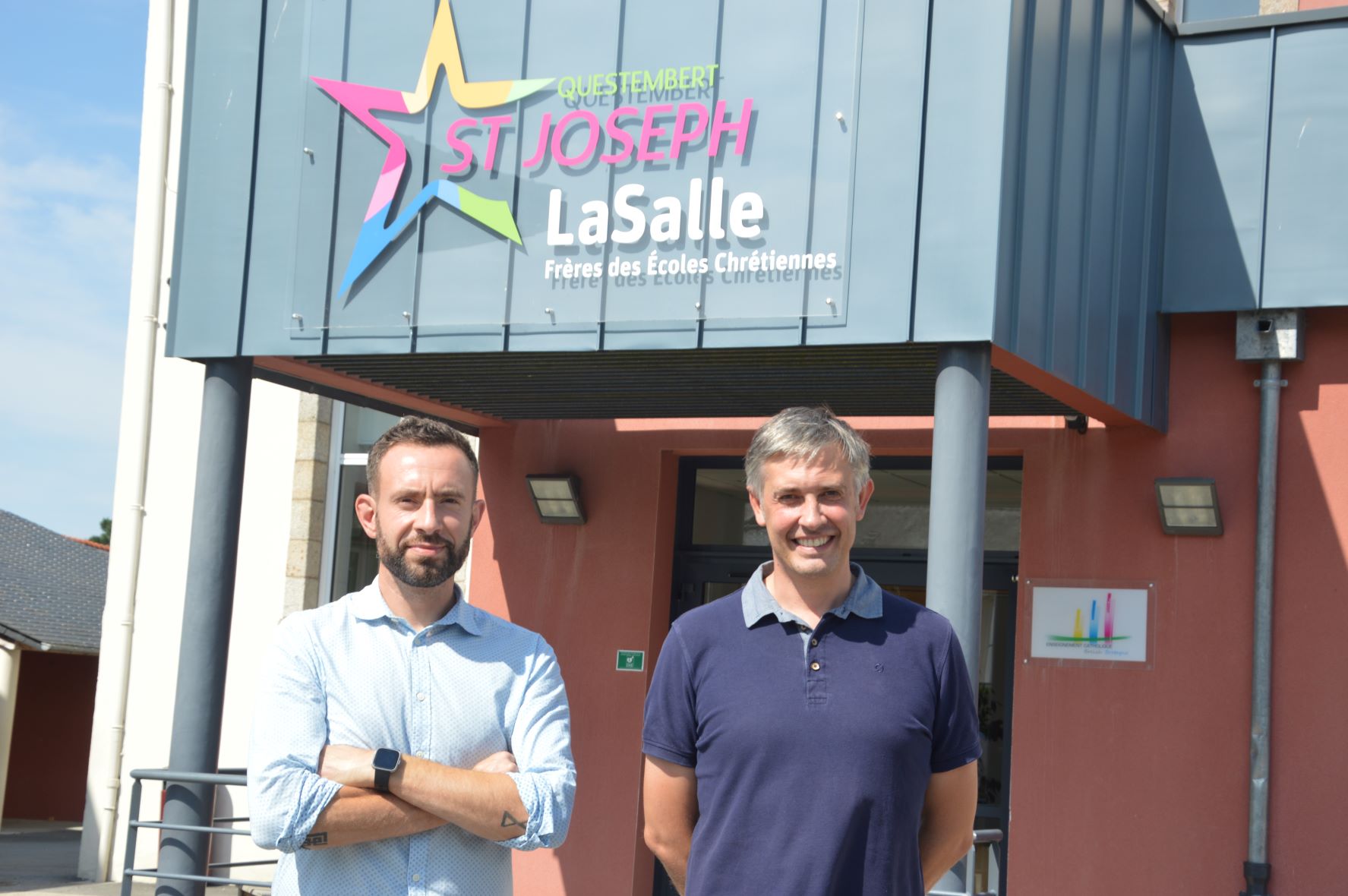 Questembert. Un nouveau directeur et un nouveau CPE au collège Saint
