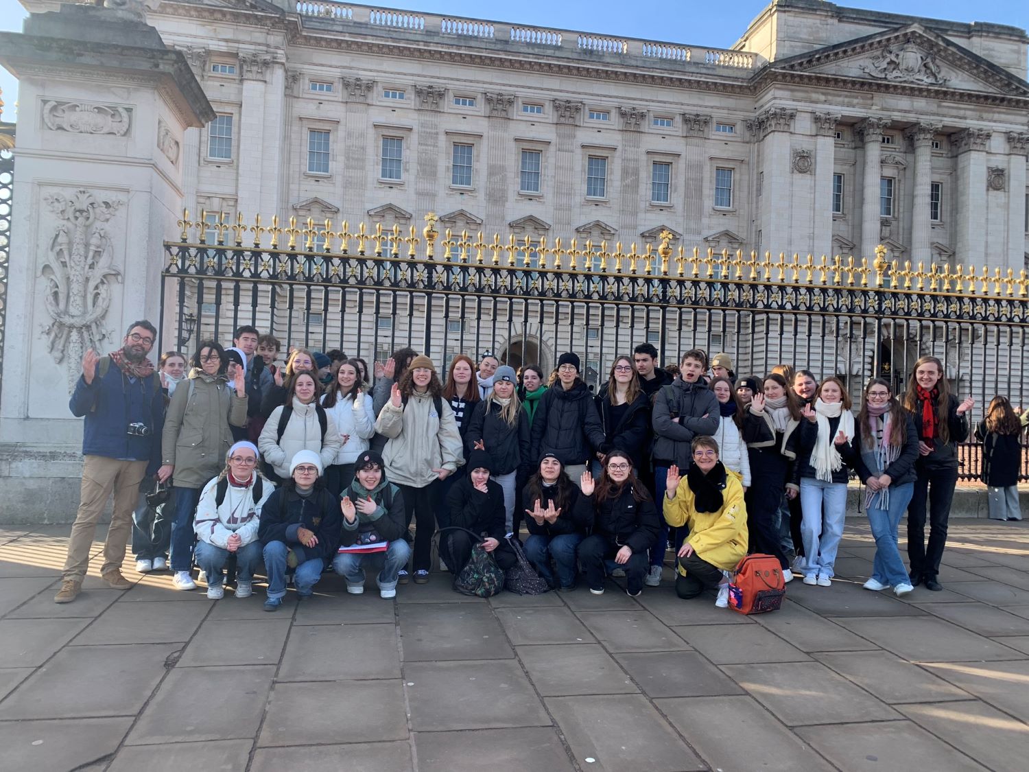Questumbert.  Students specializing in English from Berthelot High School discover London