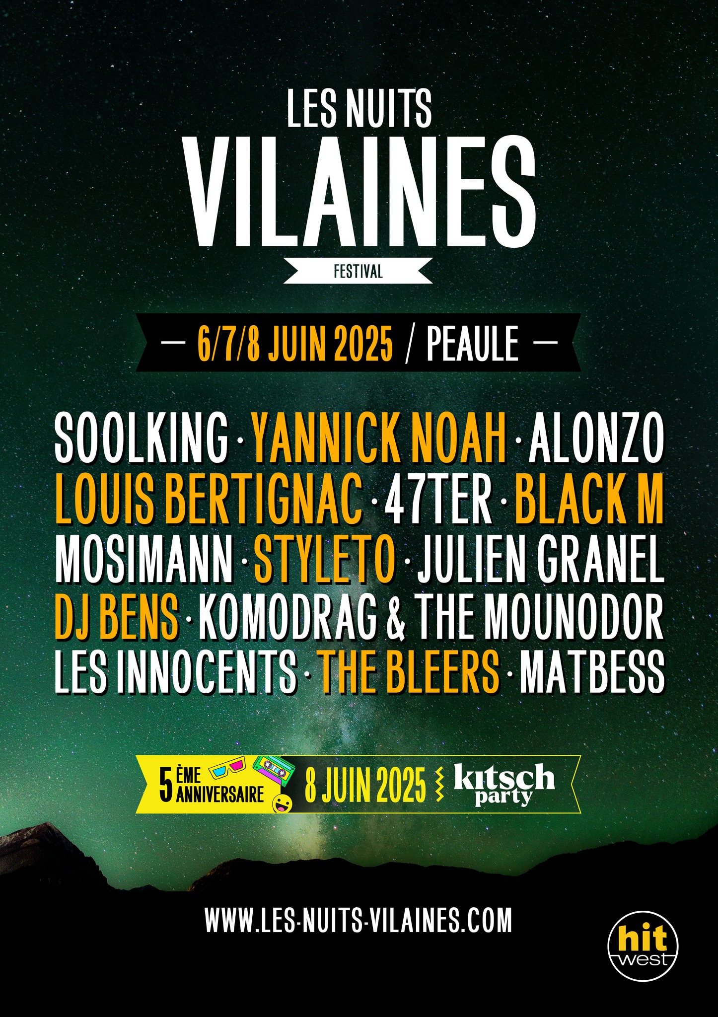 Les Nuits Vilaines 2023