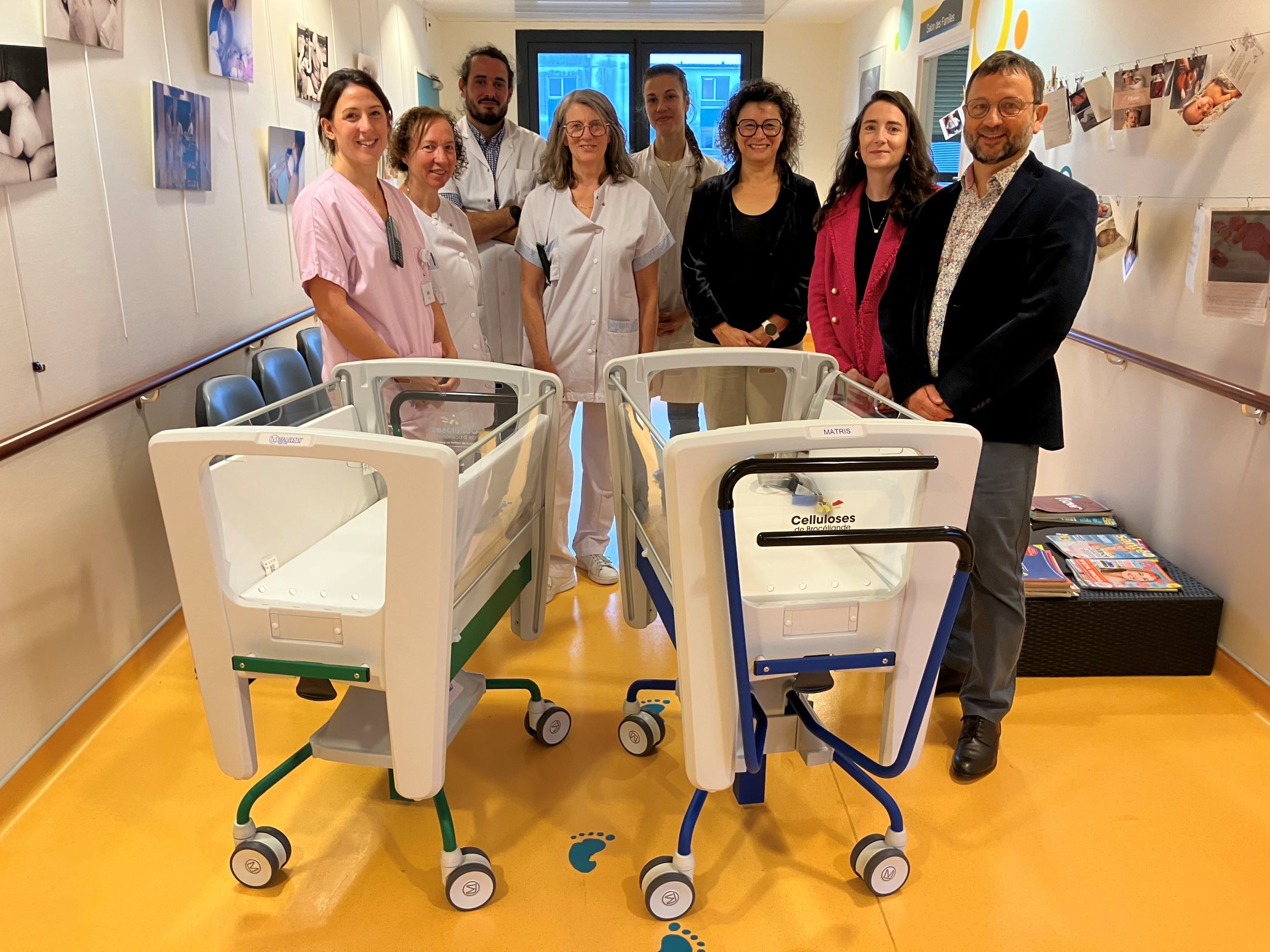 Ploërmel. 4 lits de cododo offerts à la maternité grâce aux Cellulose ...