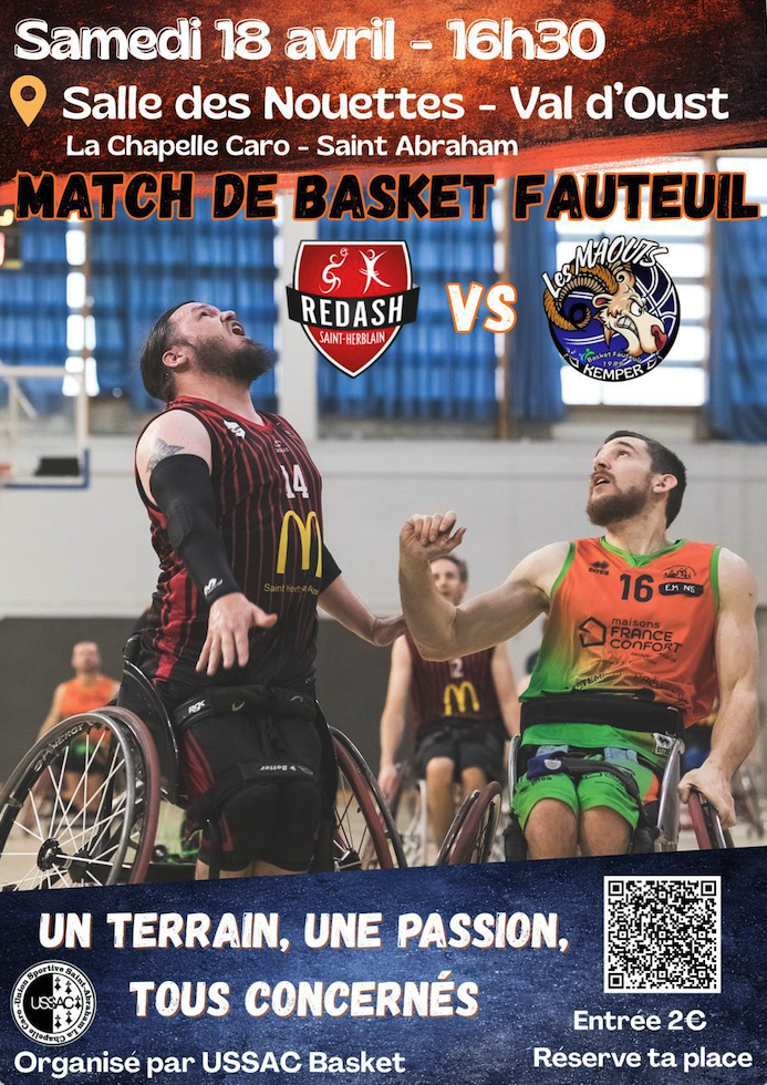 Val d’Oust. Ce samedi après-midi, un match national de basket fauteuil pour sensibiliser et rassembler